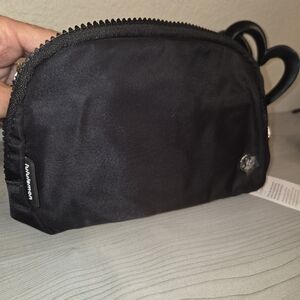 Lululemon Black Zippered Pouch